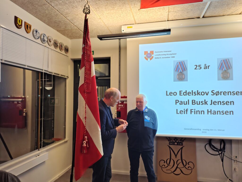 Danmarks Veteraner Kronjylland - Generalforsamling 2026