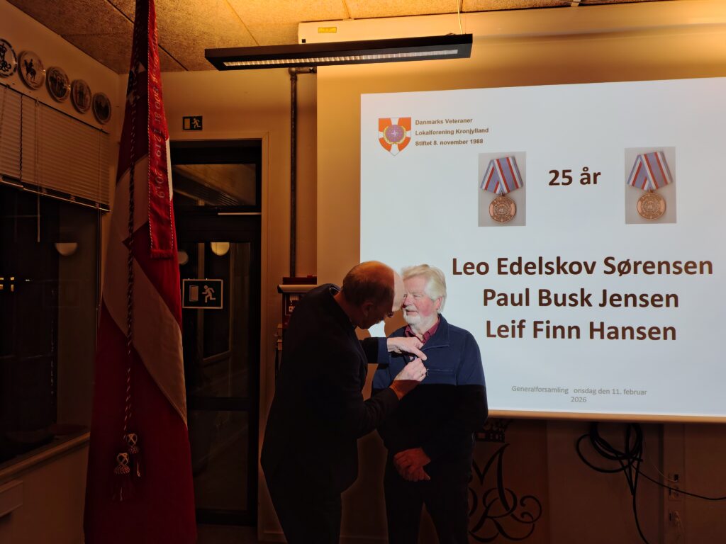 Danmarks Veteraner Kronjylland - Generalforsamling 2026