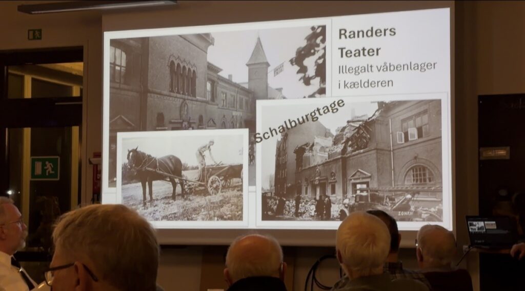 Randers Teater - Illegalt våbenlager i kælderen - Schalburgtage