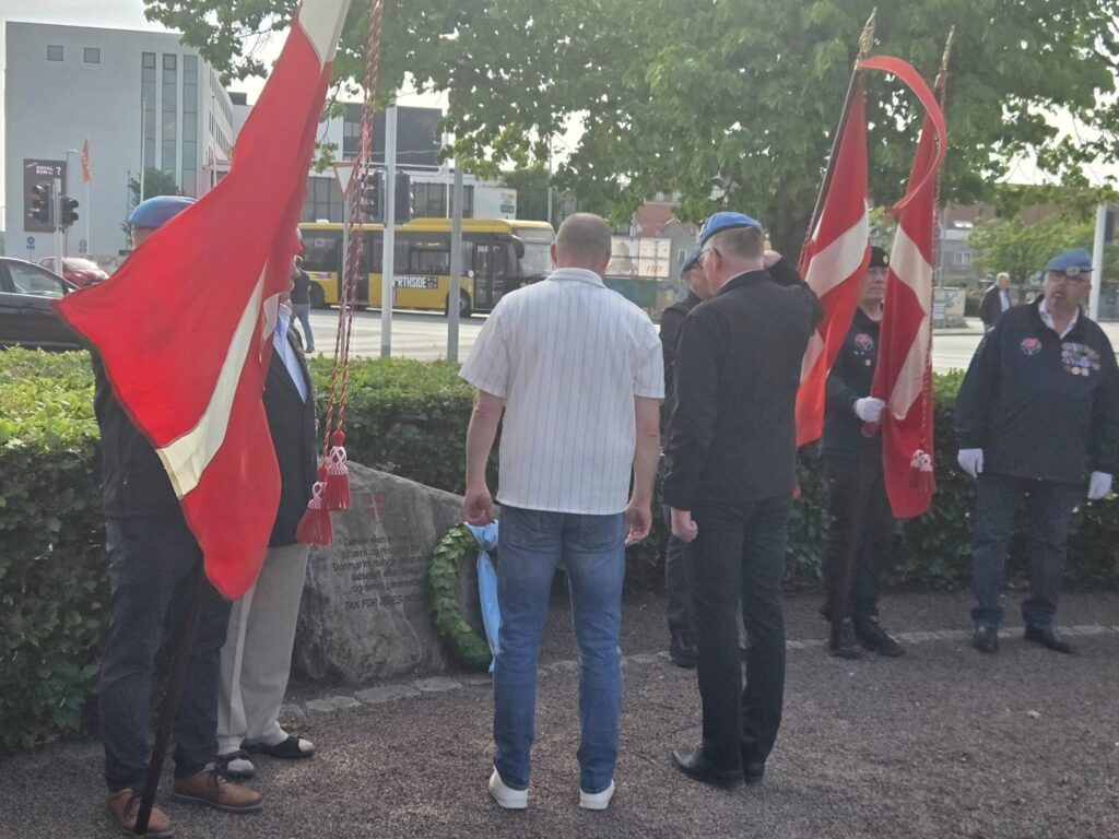 Peacekeepers Day 2026 med Danmarks Veteraner Kronjylland ved Mindestenen på Randers Havn