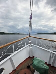 Mariager fjord. Udflugt med Svanen med Danmarks Veteraner Kronjylland