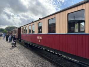 Danmarks Veteraner Kronjyllands udflugt med Veterantoget Mariager - Handest. Foto ⓒ DV-Kronjylland