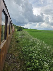 Danmarks Veteraner Kronjyllands udflugt med Veterantoget Mariager - Handest. Foto ⓒ DV-Kronjylland