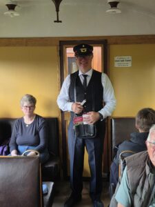 Danmarks Veteraner Kronjyllands udflugt med Veterantoget Mariager - Handest. Foto ⓒ DV-Kronjylland
